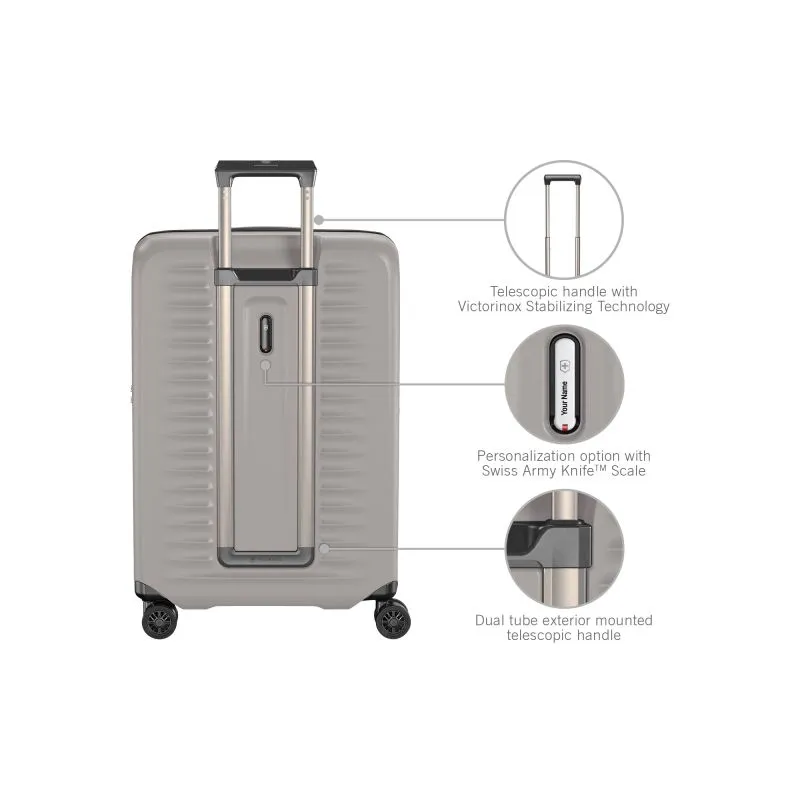 Victorinox Airox Advanced Medium Case Erweiterbar (69 cm) - Stone White