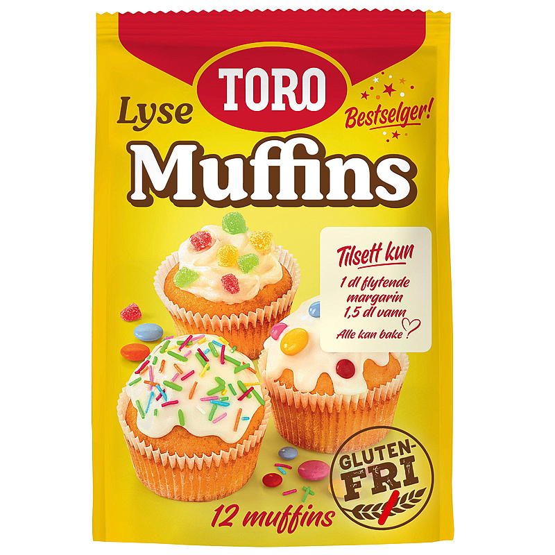 Toro Lyse muffins 331 g Toro