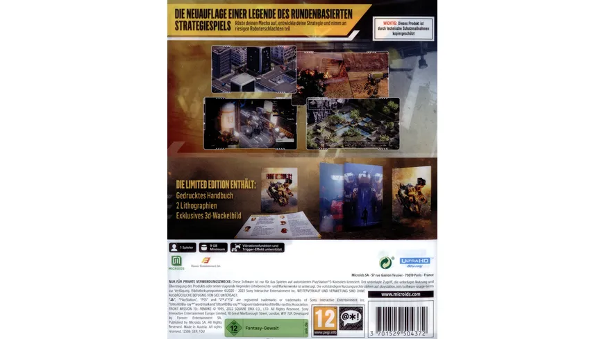 Front Mission 1st (Limited Edition)