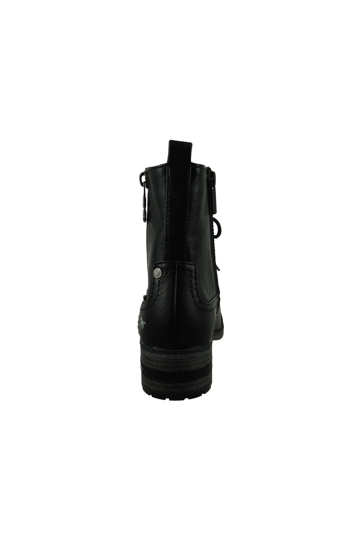 Mustang  Stiefelette - Schwarz - Blockabsatz