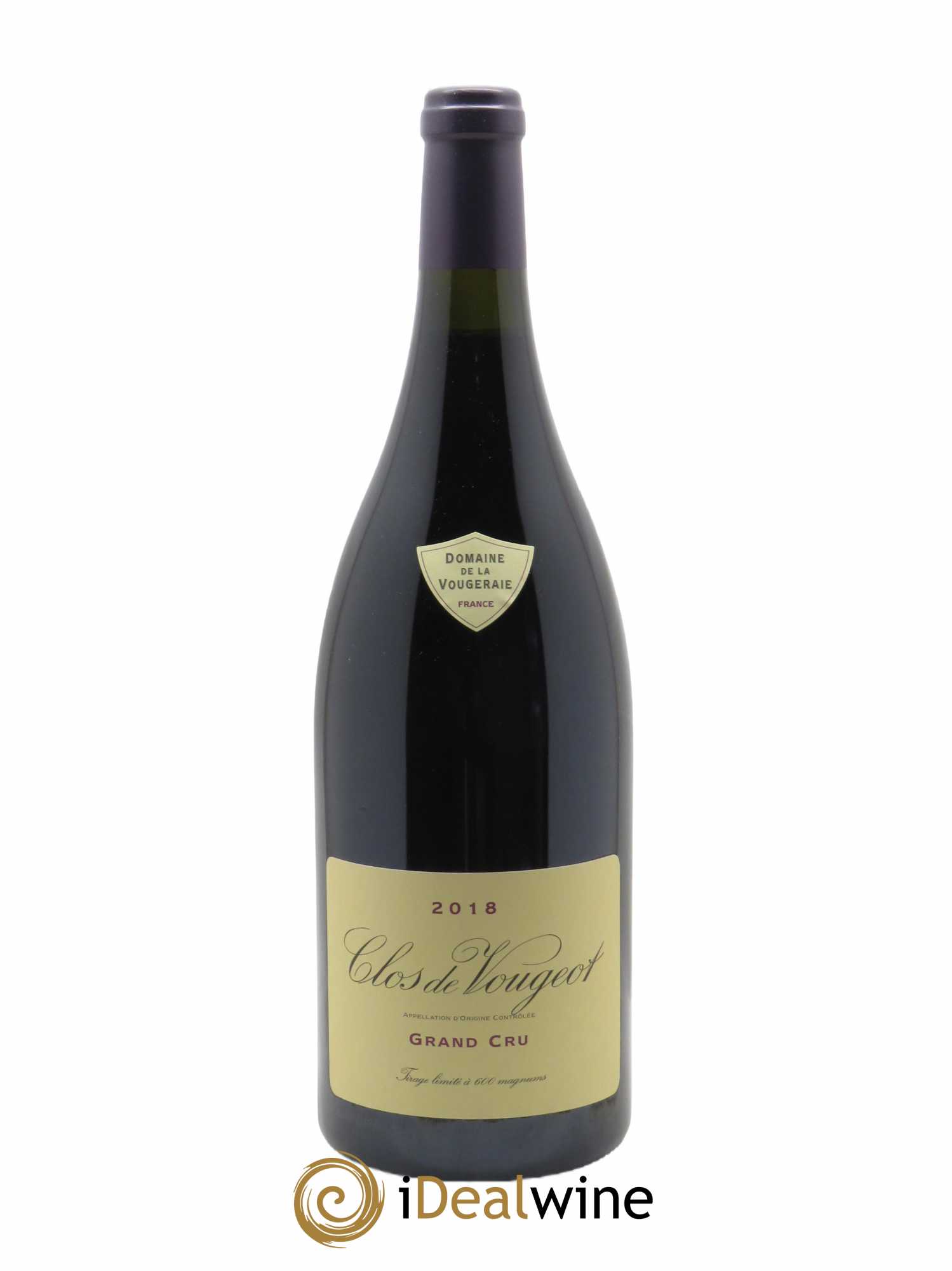 Clos de Vougeot Grand Cru La Vougeraie  2018 - Lot de 1 Magnum