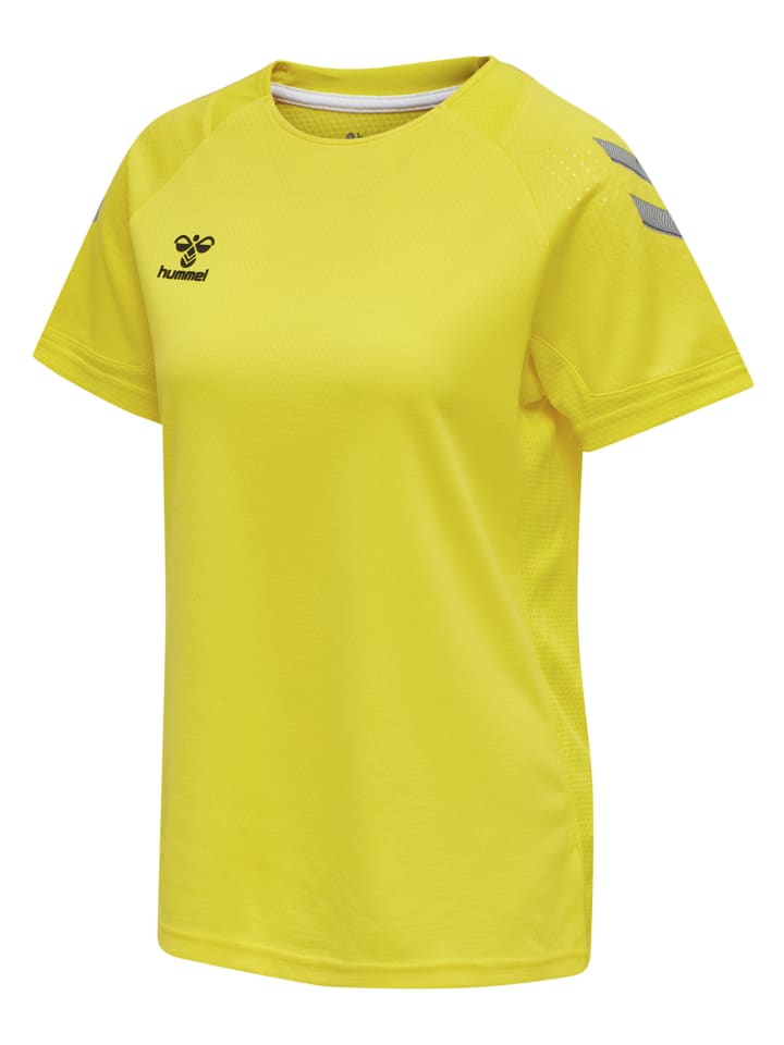 Hummel Hummel T-Shirt Hmllead Damen in BLAZING YELLOW günstig kaufen
