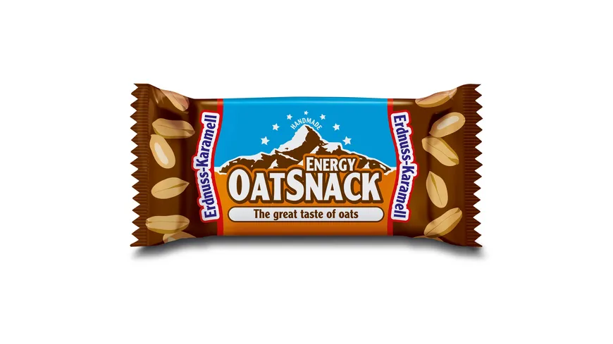 Davina Energy Oatsnack Erdnuss-Karamell Haferriegel 65 g