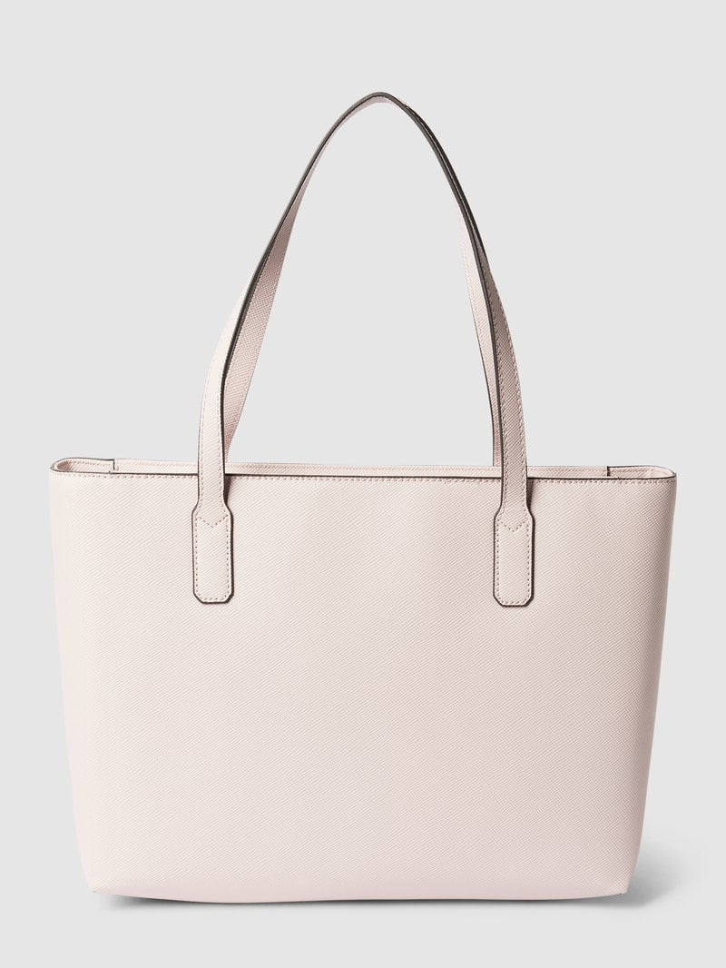 Shopper mit Label-Details Modell 'ECO ELEMENTS' in rosa