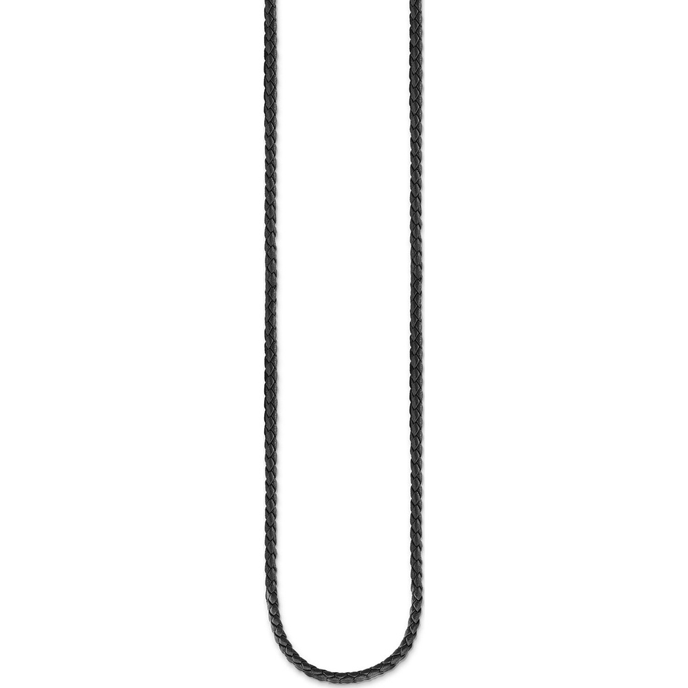 Thomas Sabo Chaînette 925 Argent, Cuir collier