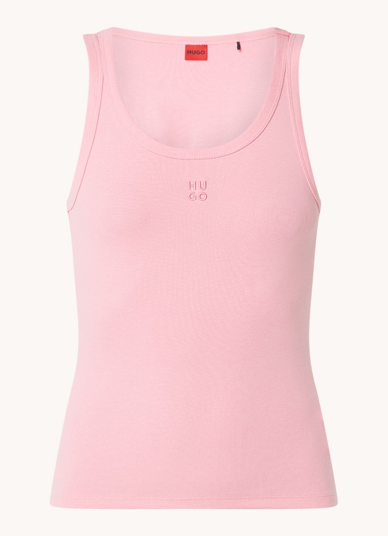 Canotta HUGO BOSS Datamia con logo ricamato