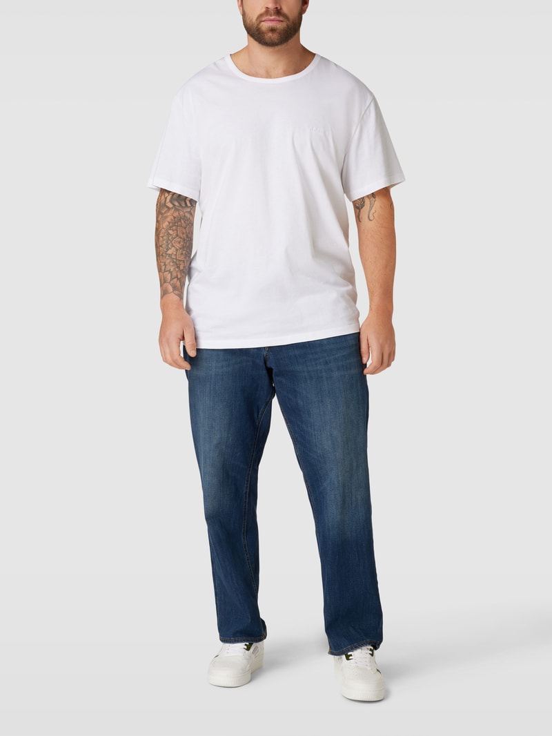 PLUS SIZE Jeans im 5-Pocket-Design Modell 'JJMIKE' in jeans