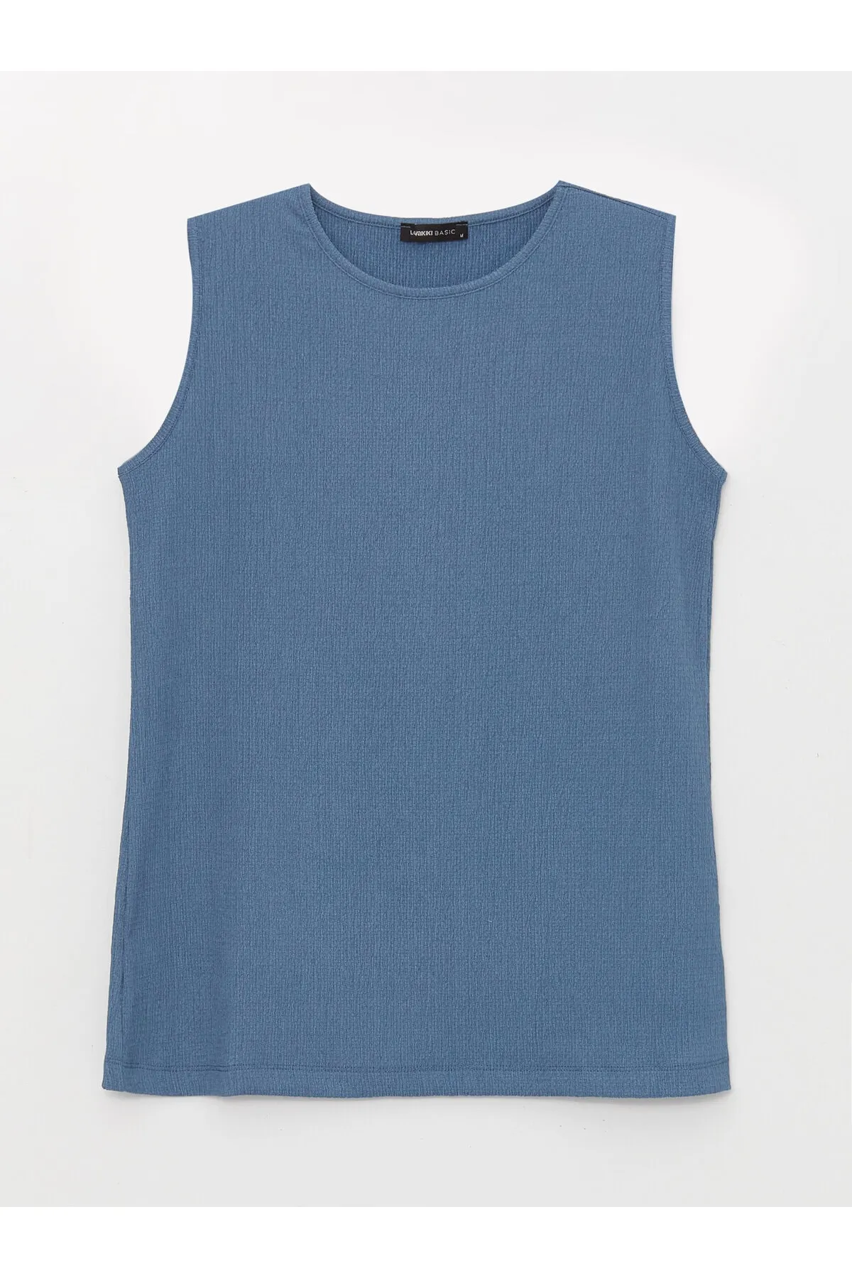 LC Waikiki  Einfarbiges Athlete-Shirt für Damen mit Rundhalsausschnitt