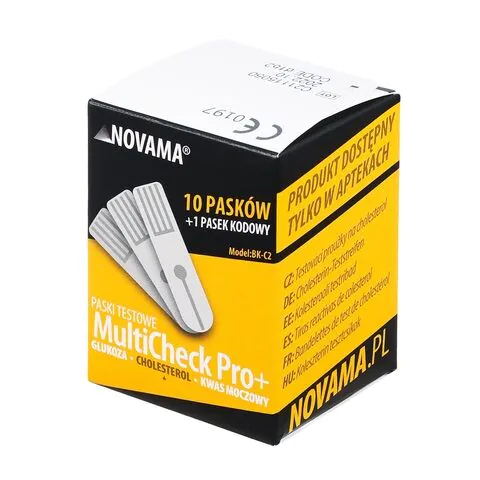 Novama MultiCheck Pro+ тест траке за холестерол