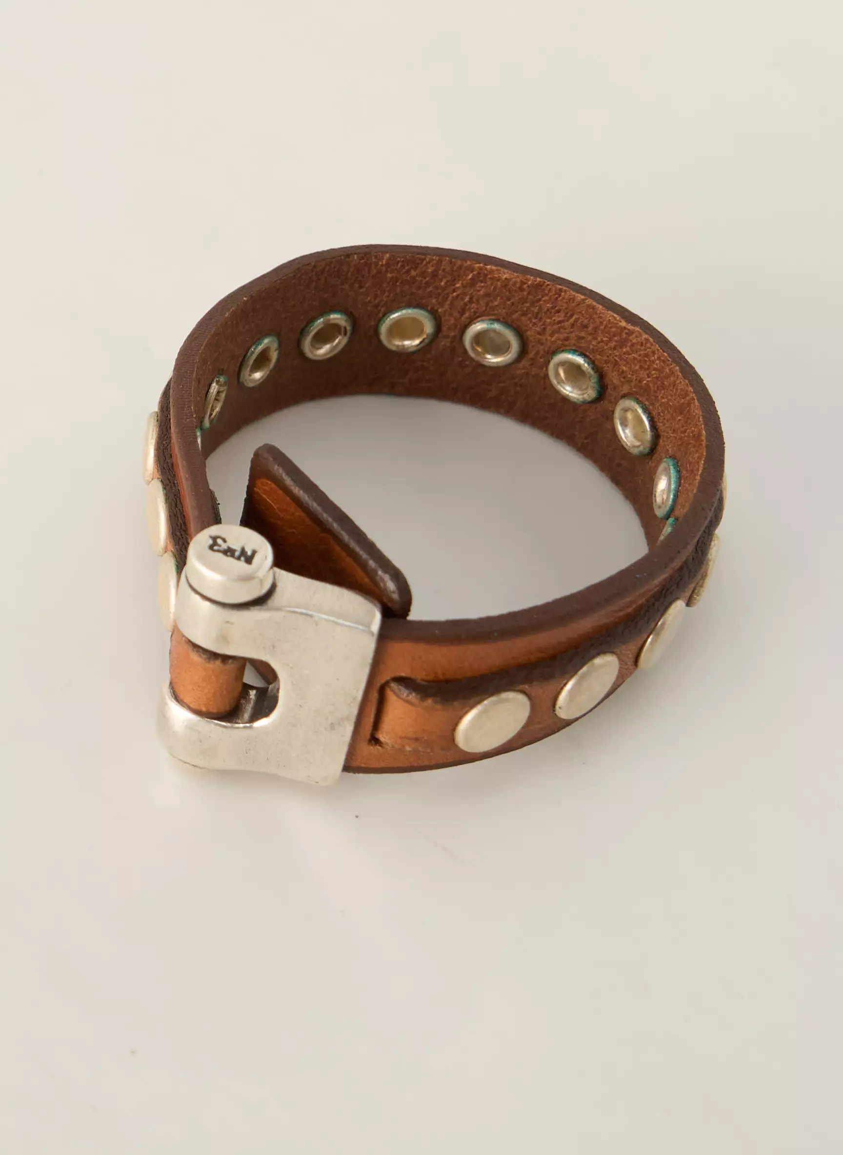 N 3 Bracelets Homme couleur gris