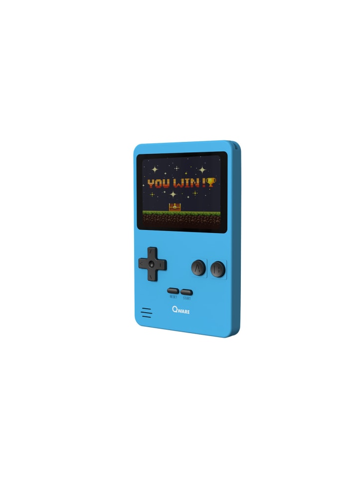 COFI 1453 Qware Retro Spielkonsole Handheld 240 Spiele für unterwegs in Blau günstig kaufen onesize