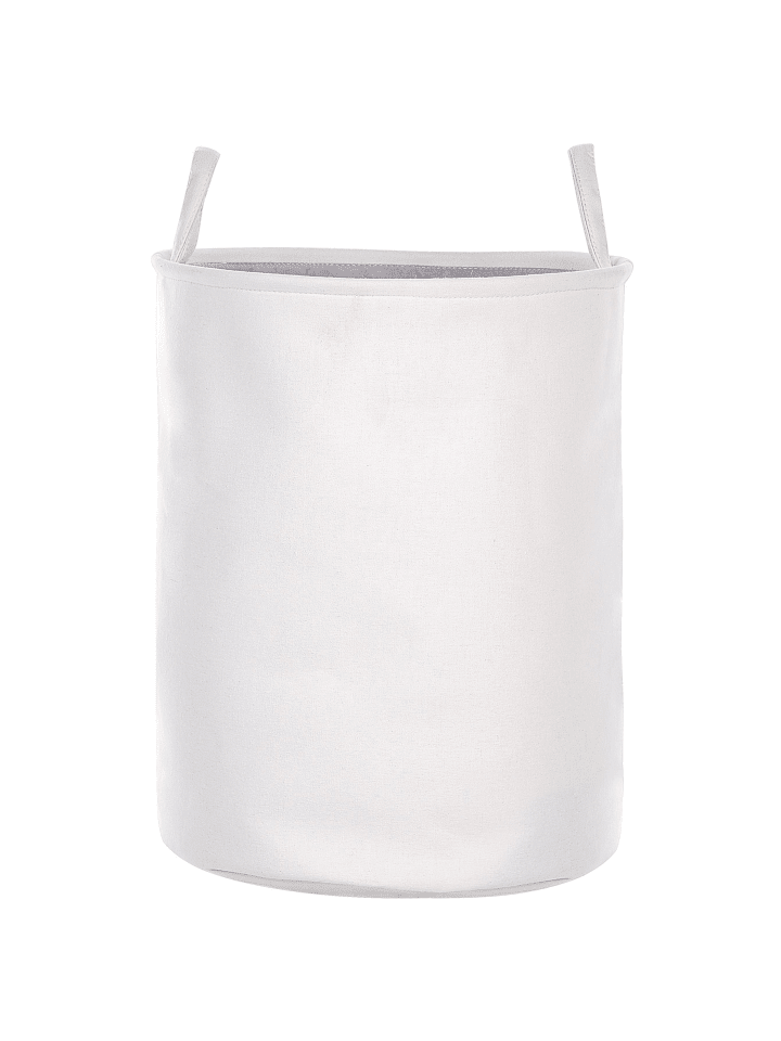 Beliani 2er-Set Wäschekörbe ARCHA in Weiß/Grau günstig kaufen onesize