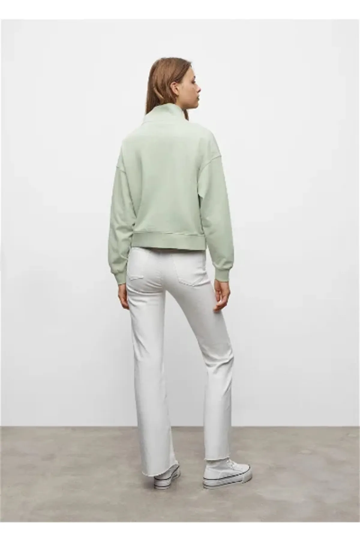 MANGO Kids  Sweatshirt - Grün - Regular Fit