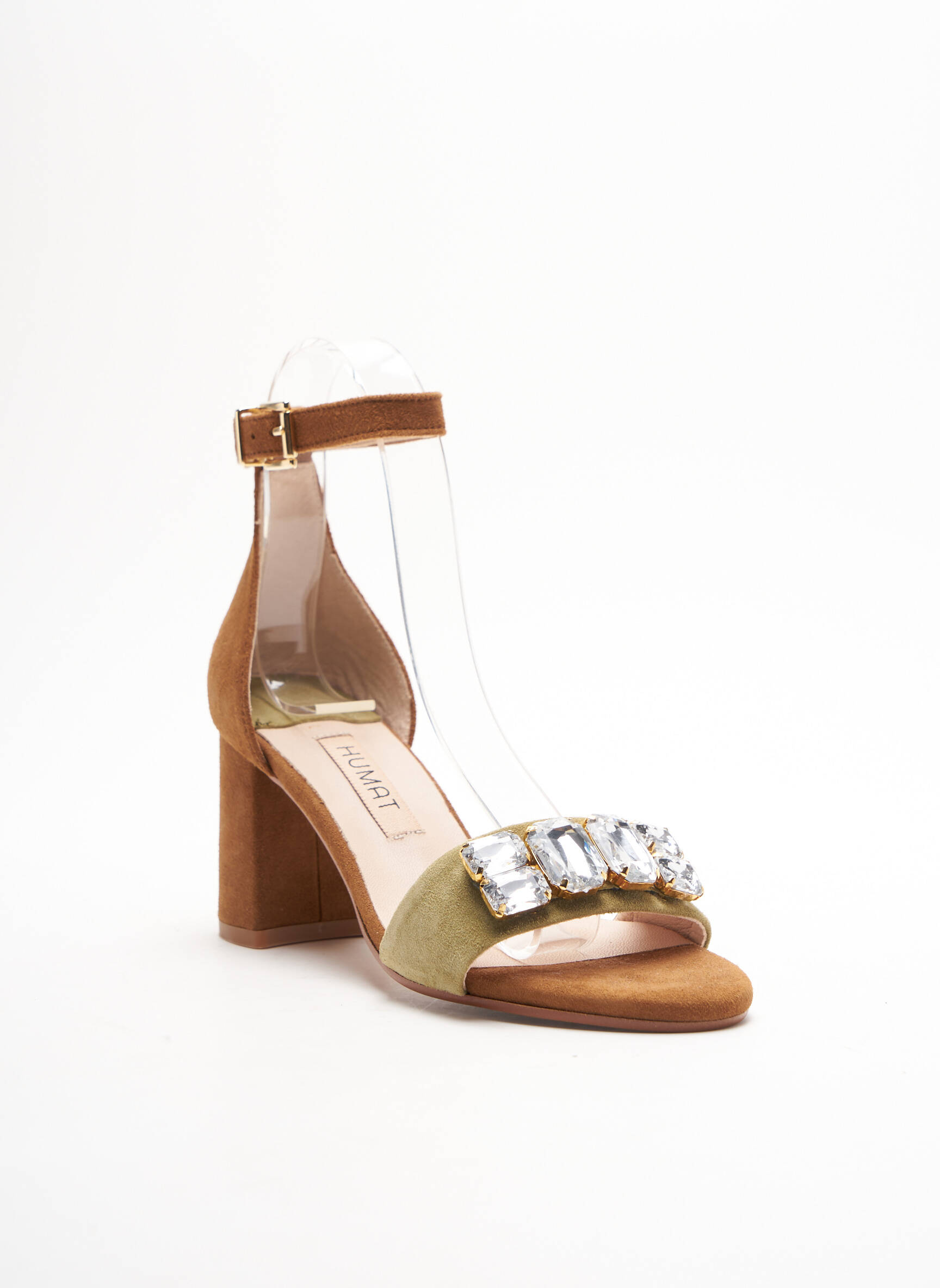 Humat Sandales Nu Pieds Femme couleur vert