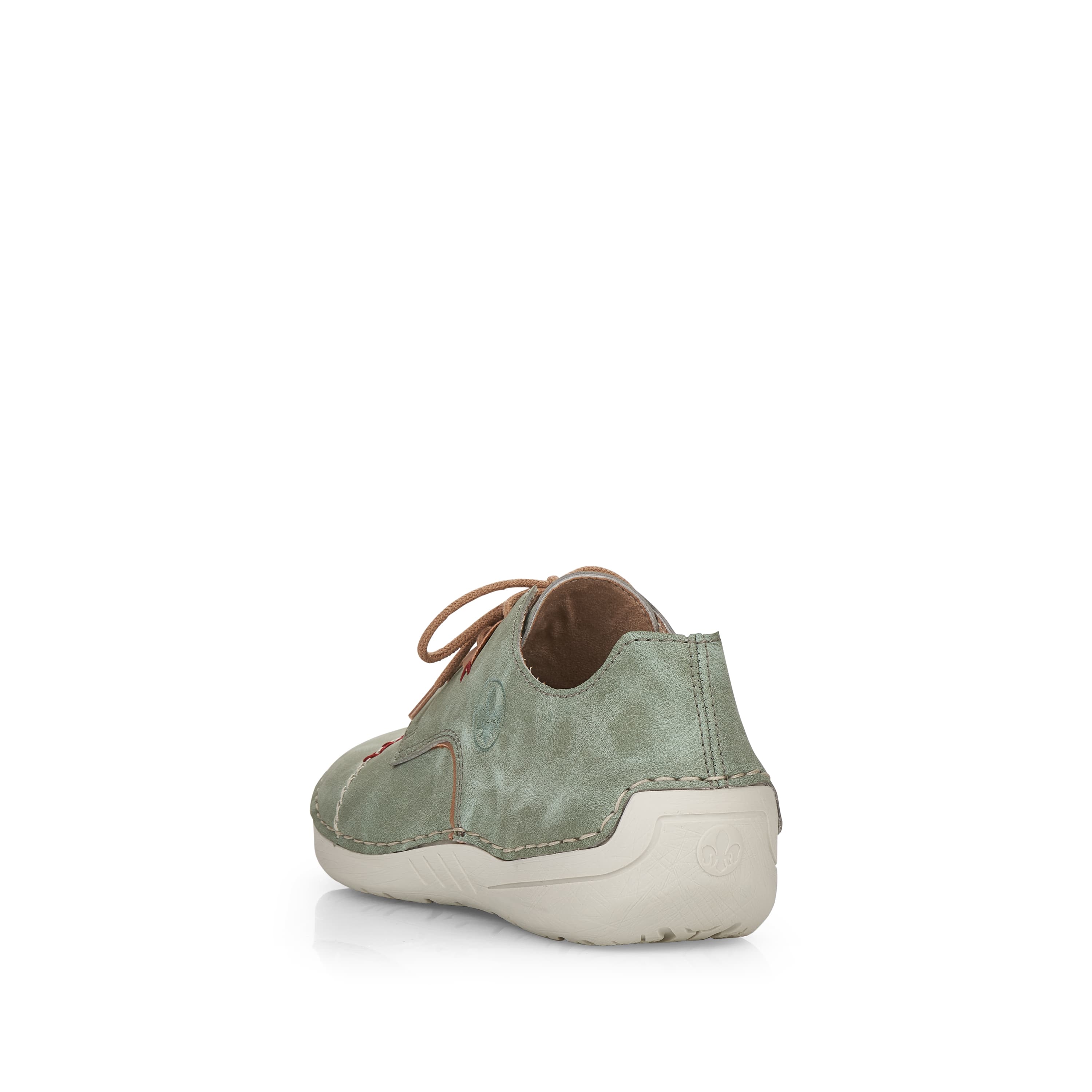 Rieker Damen Schnürschuhe grüngrau