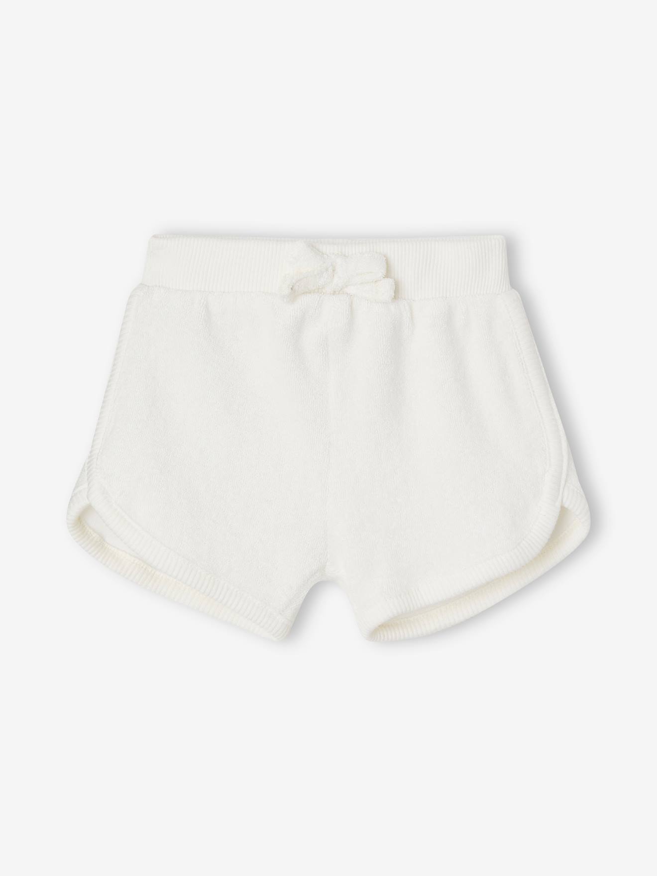 Vertbaudet 4er-Pack Baby Shorts aus Frottee Oeko-Tex - hellrosa