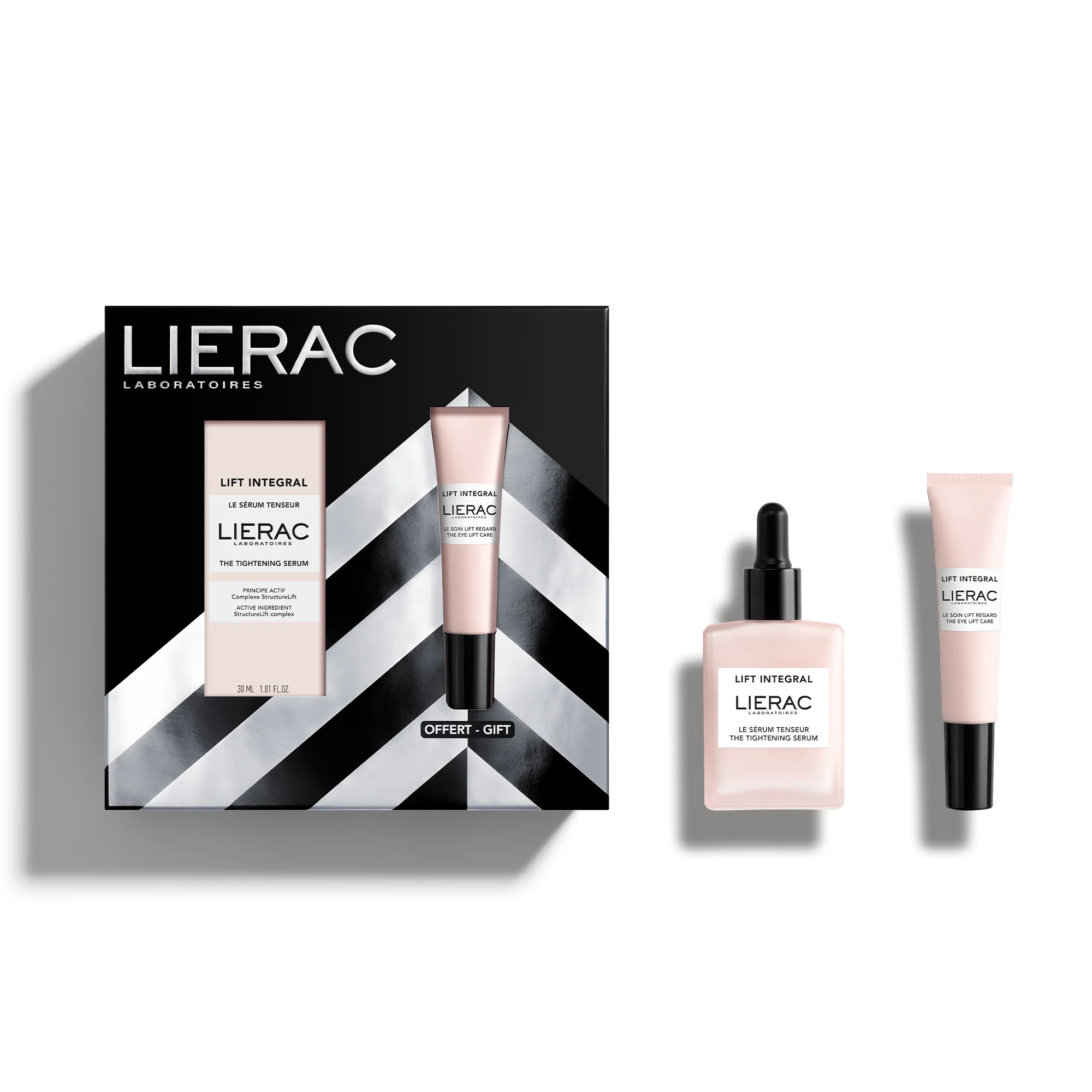 Lift Integral julegavesett serum + Lift Integral Eyes - Løftende gavesett, ansiktsløftende serum