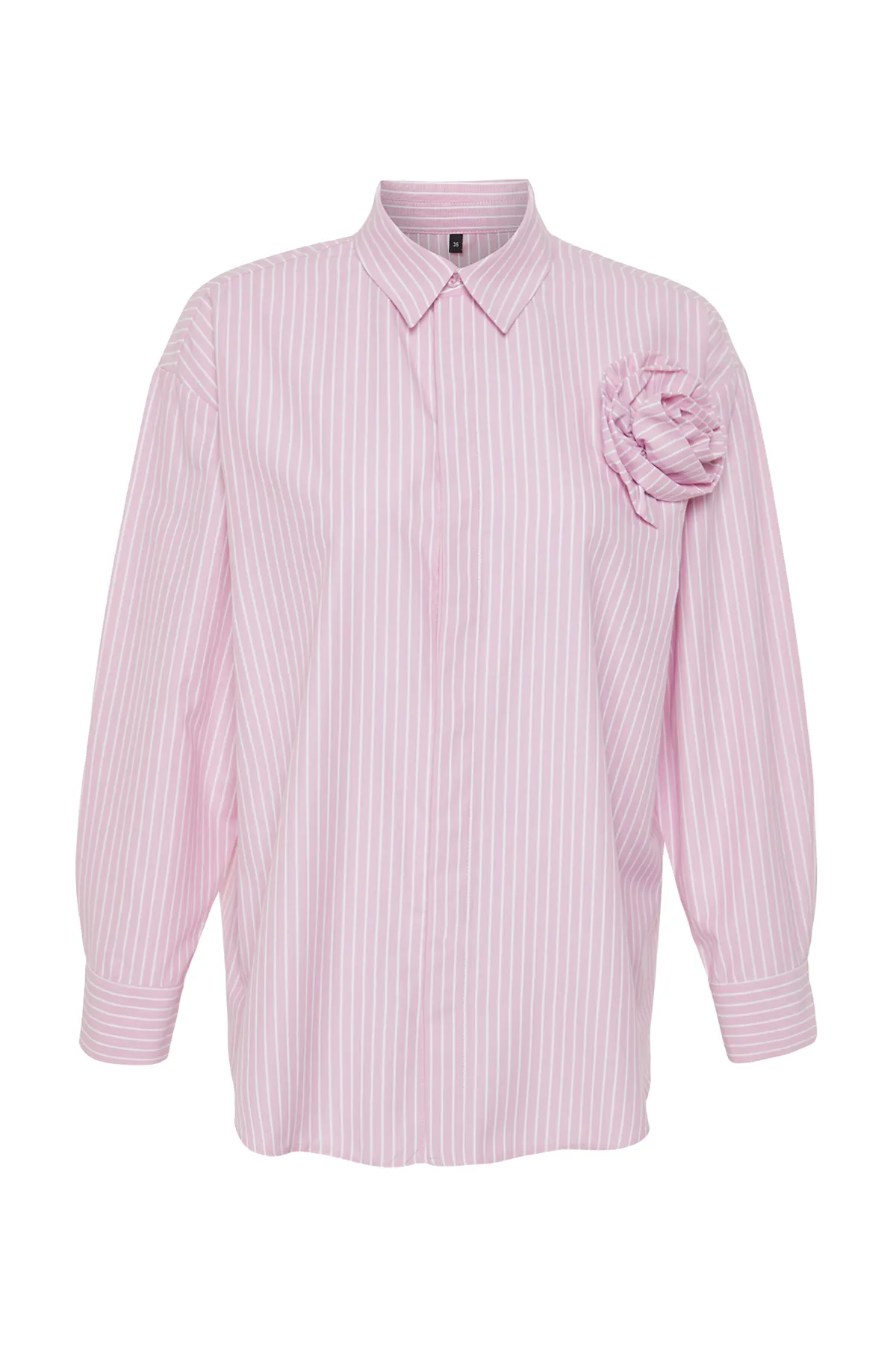 Trendyol Collection  Hemd - Rosa - Oversized
