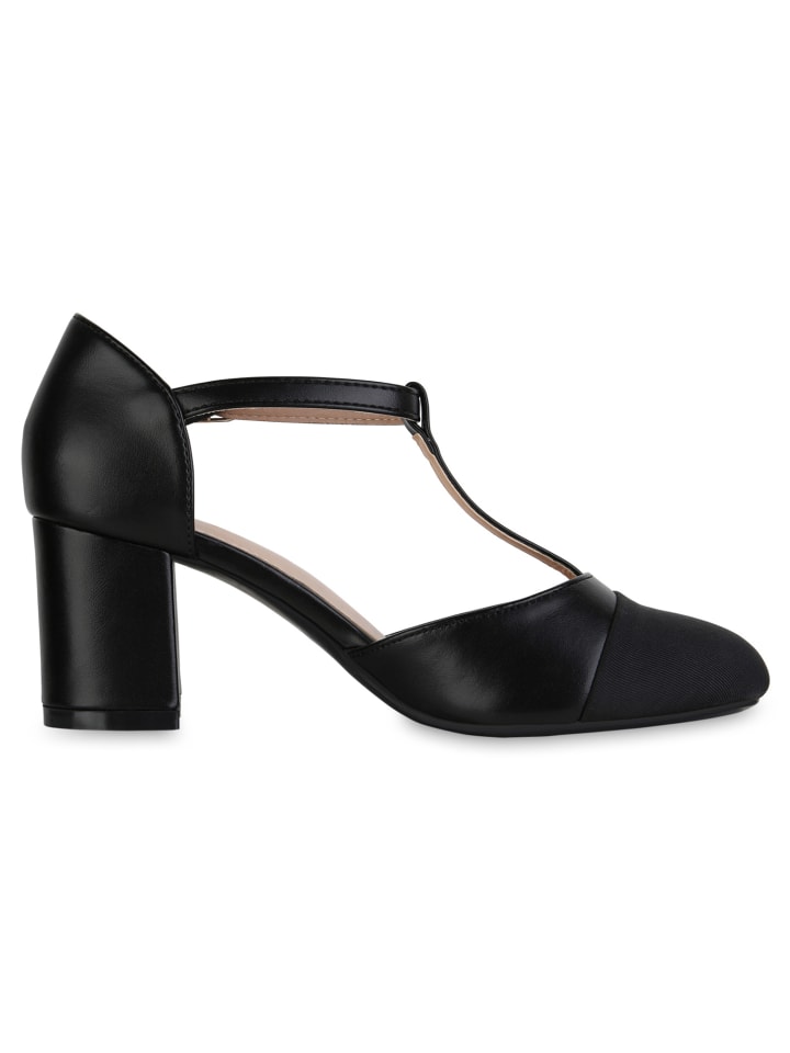 VAN HILL Mary Janes Emma in Schwarz günstig kaufen
