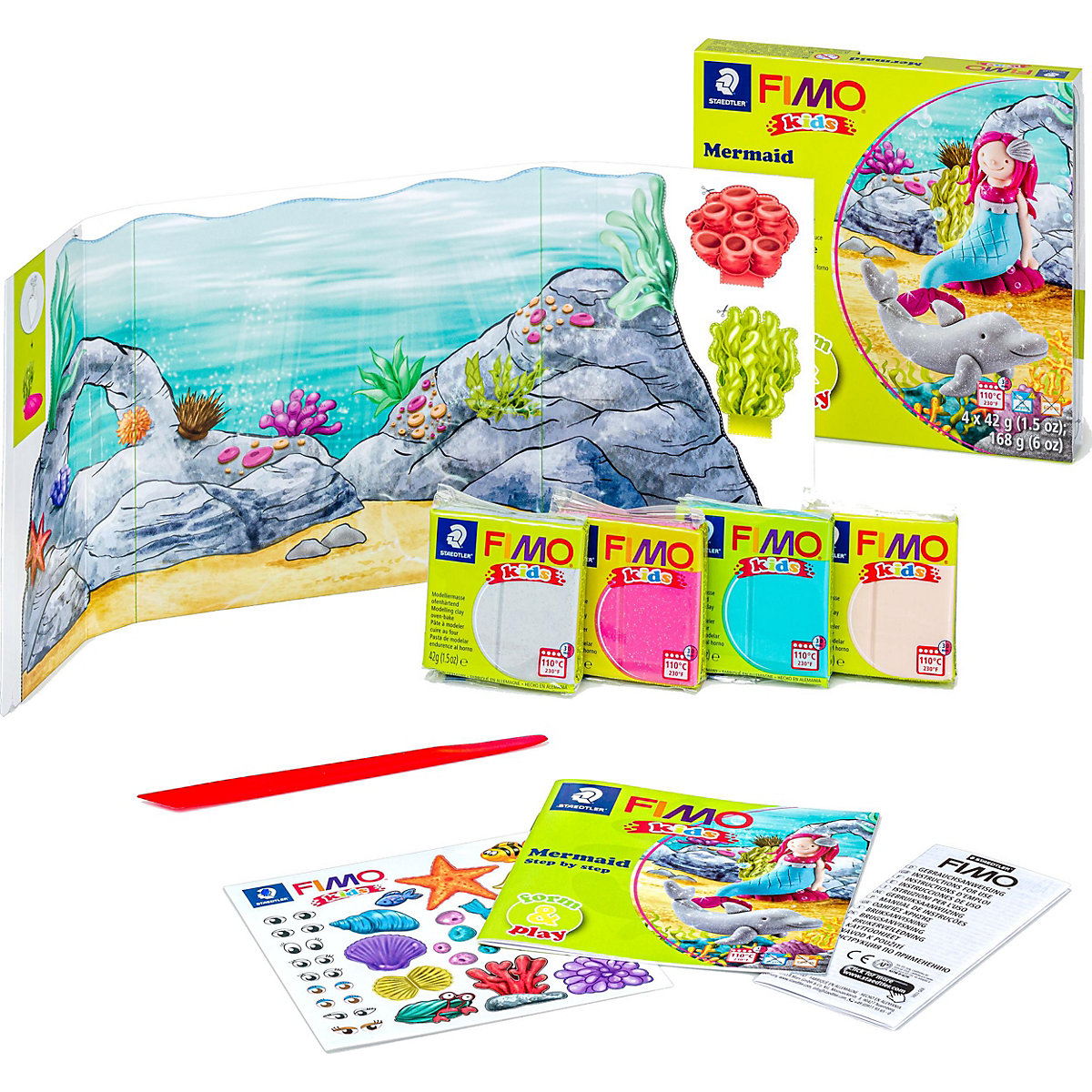 FIMO kids Form & Play Mermaid