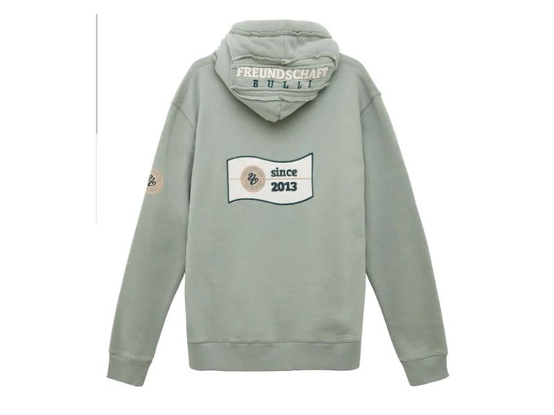 Van One Bulli Freundschaft Fern Green Unisex Hoodie