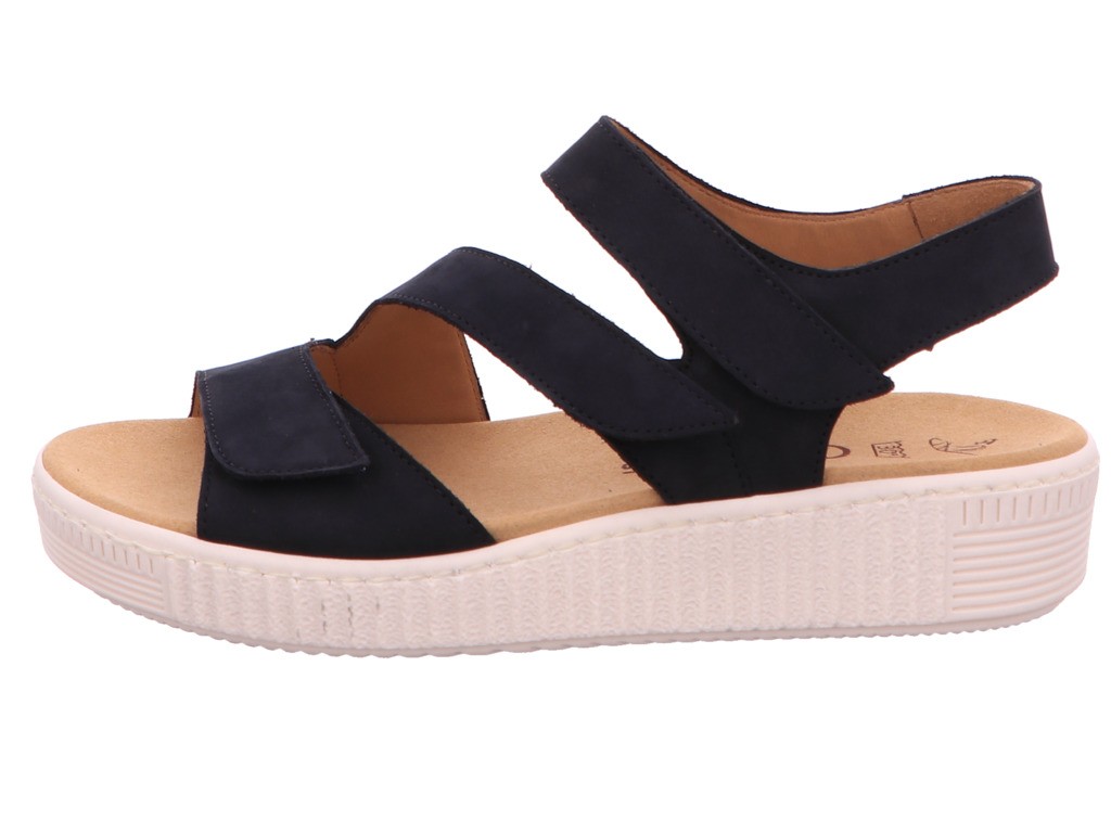 GABOR Komfort Sandalen blau Gabor Fashion Riemchensandale 43.600.16