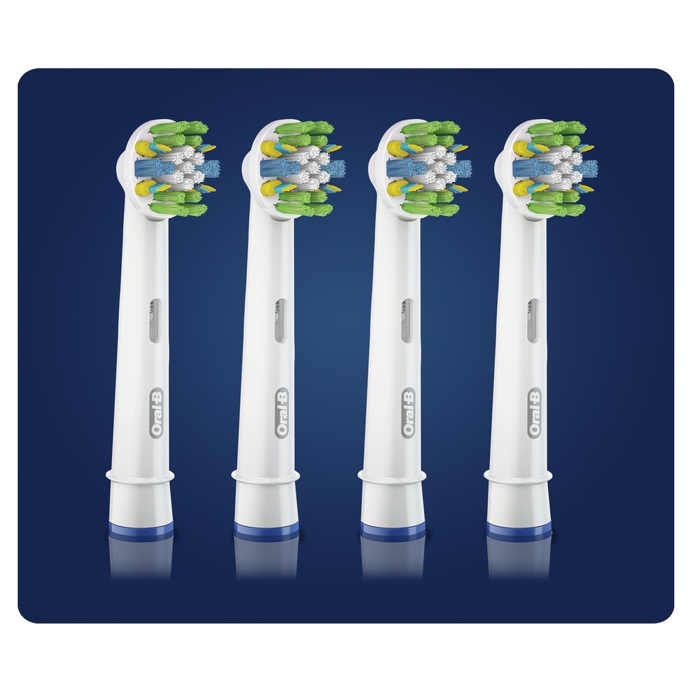 oral-b Oral-B FlossAction Brossette Avec CleanMaximiser, 4 Brossettes De Rechange