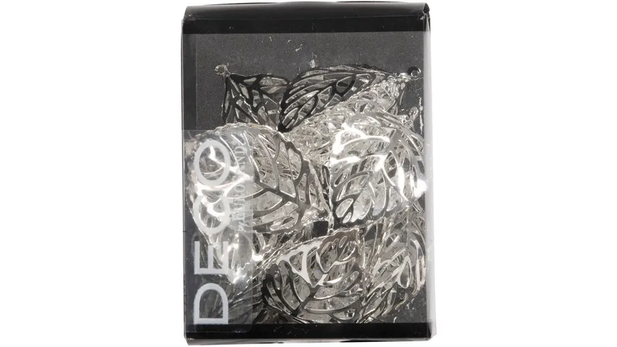 EUROSAND Streudekoration Brillant Metal Shapes Blatt silber