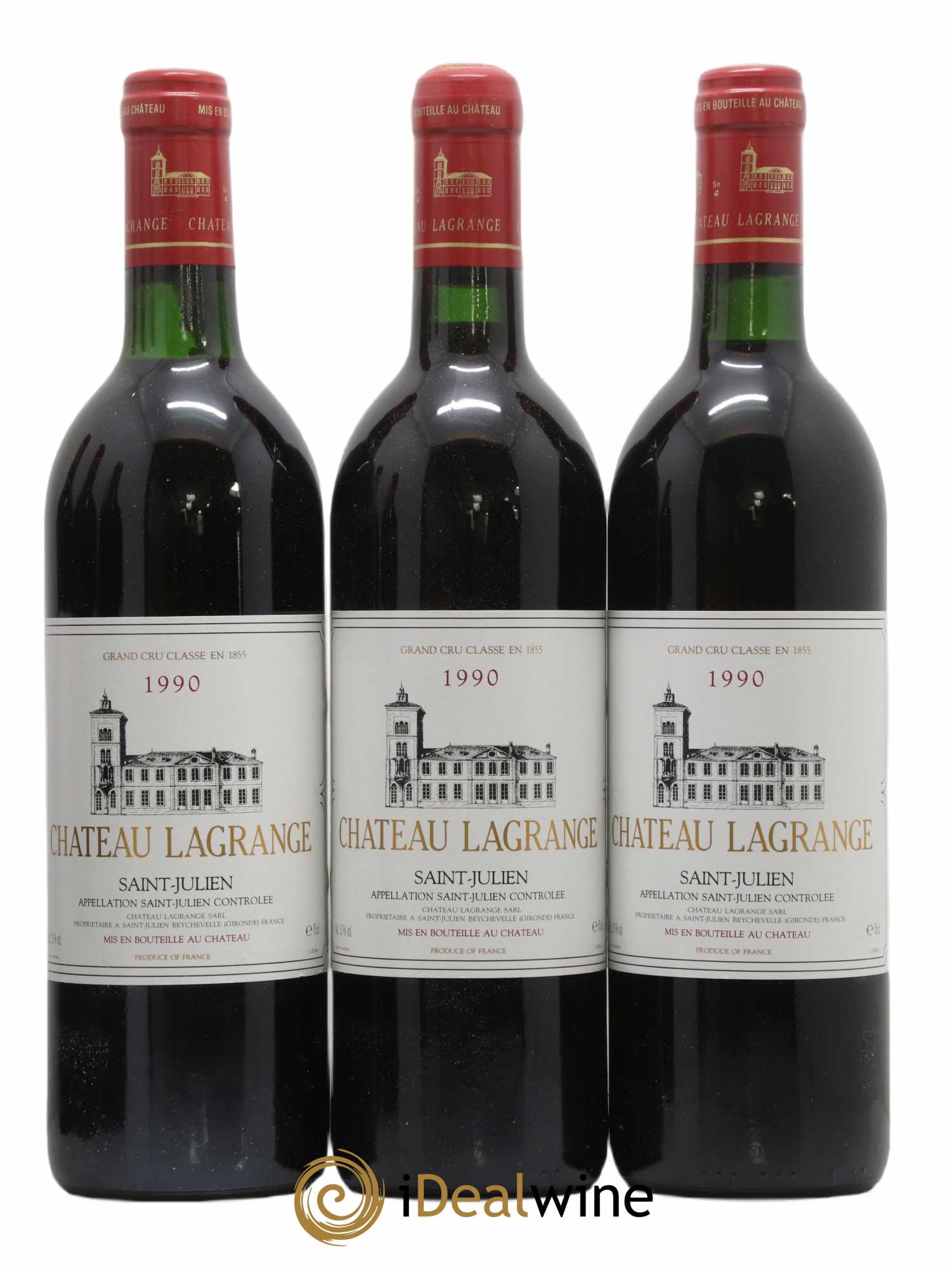 Château Lagrange 3ème Grand Cru Classé  1990 - Lot de 12 Bouteilles
