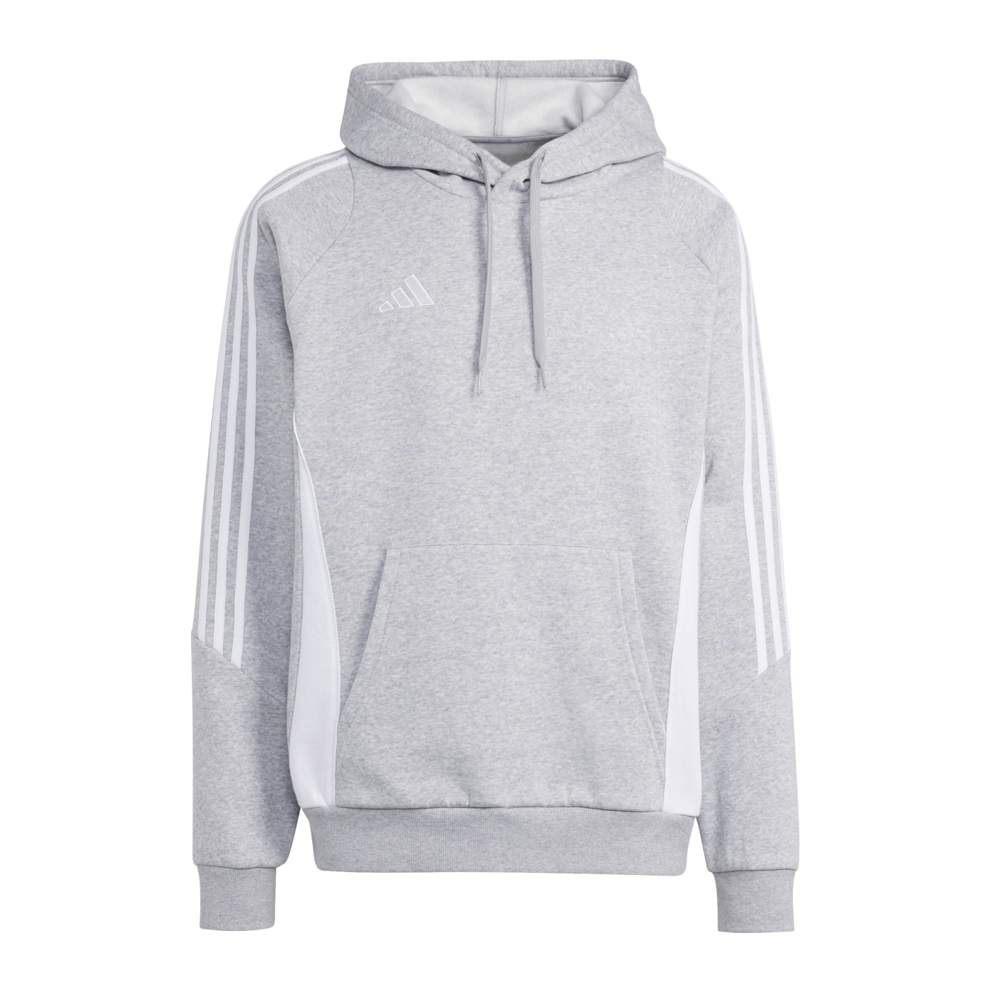 adidas Tiro 24 Hoody Grau Weiss
