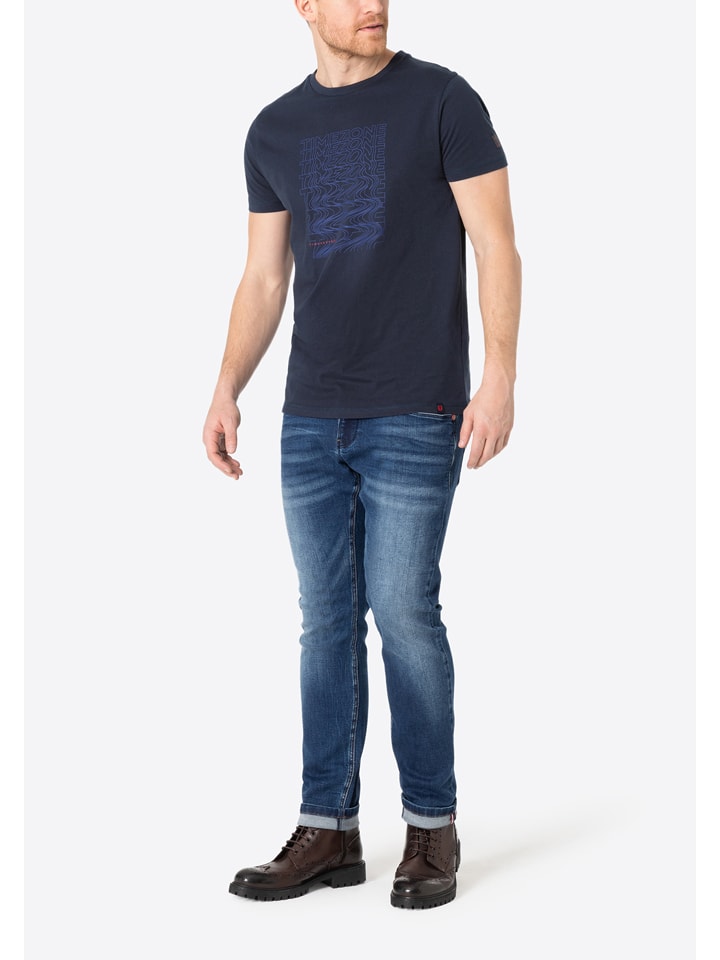 Timezone Shirt in Dunkelblau günstig kaufen