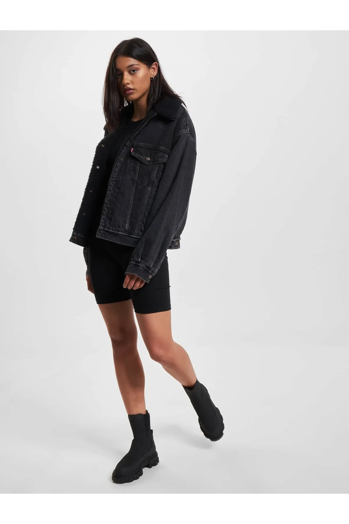 Levi&'s  Winterjacke - Schwarz - Basic
