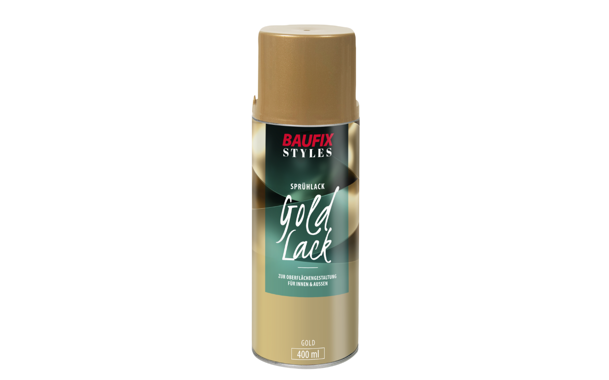 Baufix Effekt-Sprühlacke Goldlack ca. 400 ml