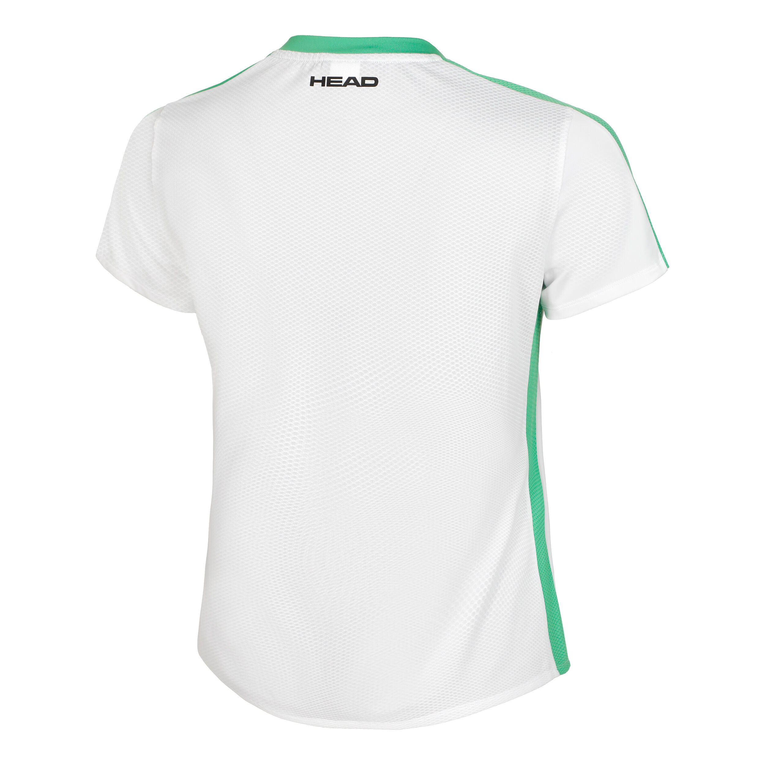 Tie-Break T-Shirt Damen - Weiß, Grün
