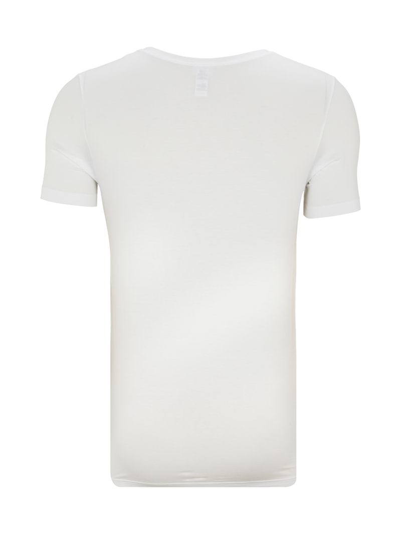 T-Shirt mit Rundhalsausschnitt in weiß