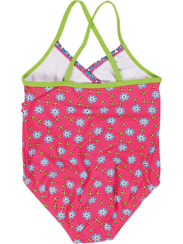 Playshoes UV-Schutz Badeanzug Blumen in Pink günstig kaufen