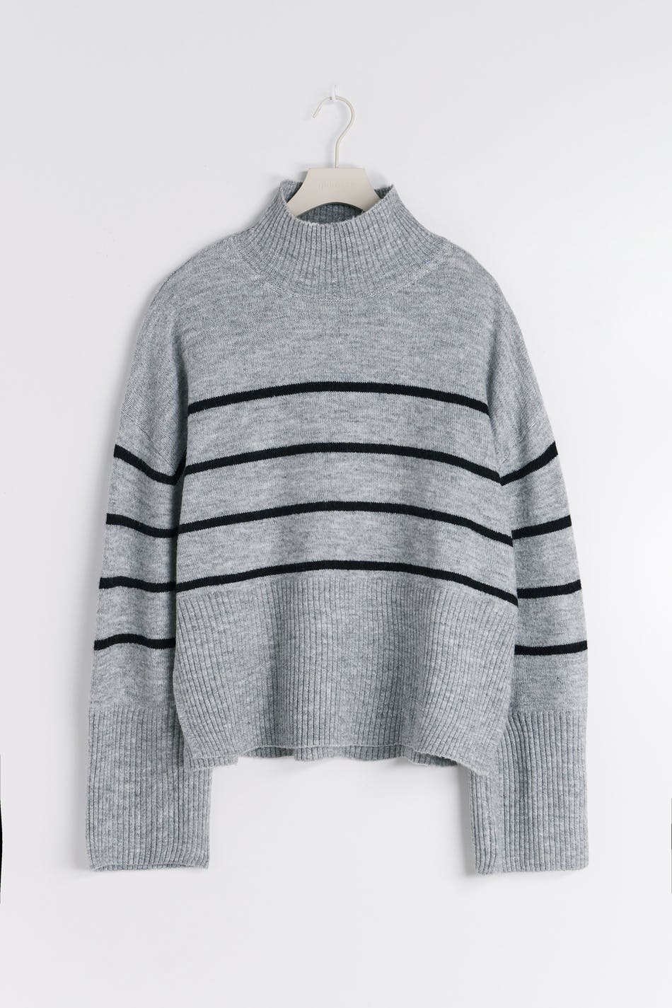 Turtleneck knit sweater