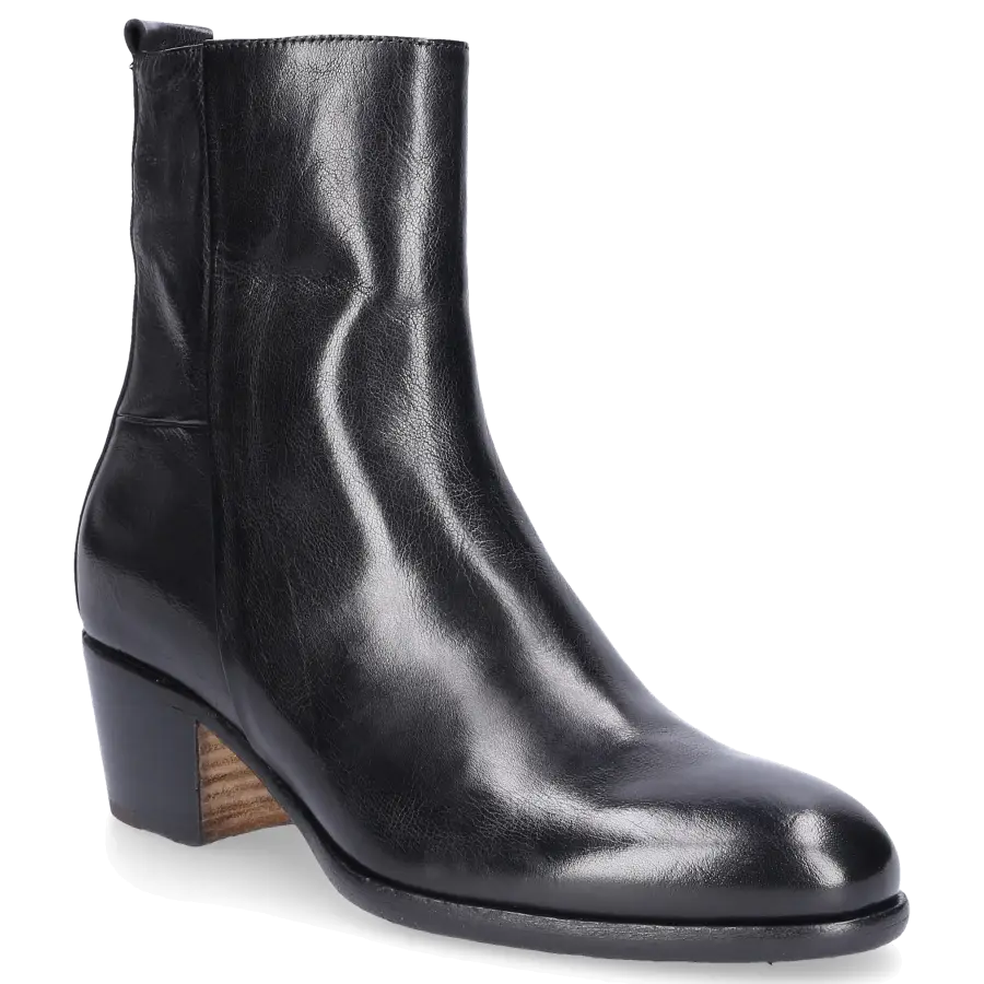 Elia Maurizi - Klassische Stiefeletten ALFA Kalbsleder - schwarz