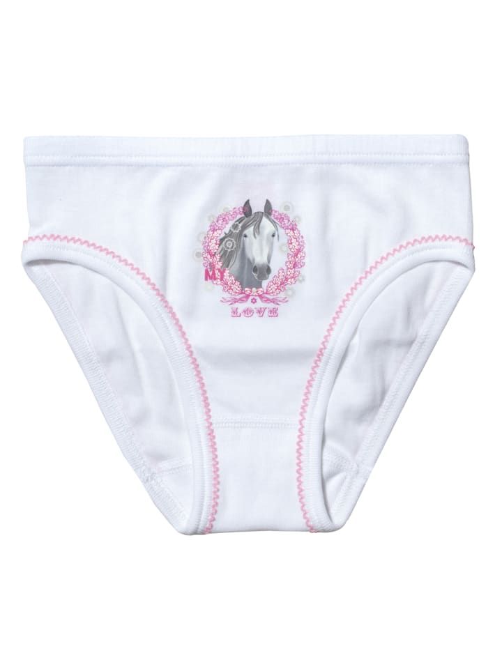 Sweety for Kids 2er-Set: Bikini-Slip in weiß günstig kaufen