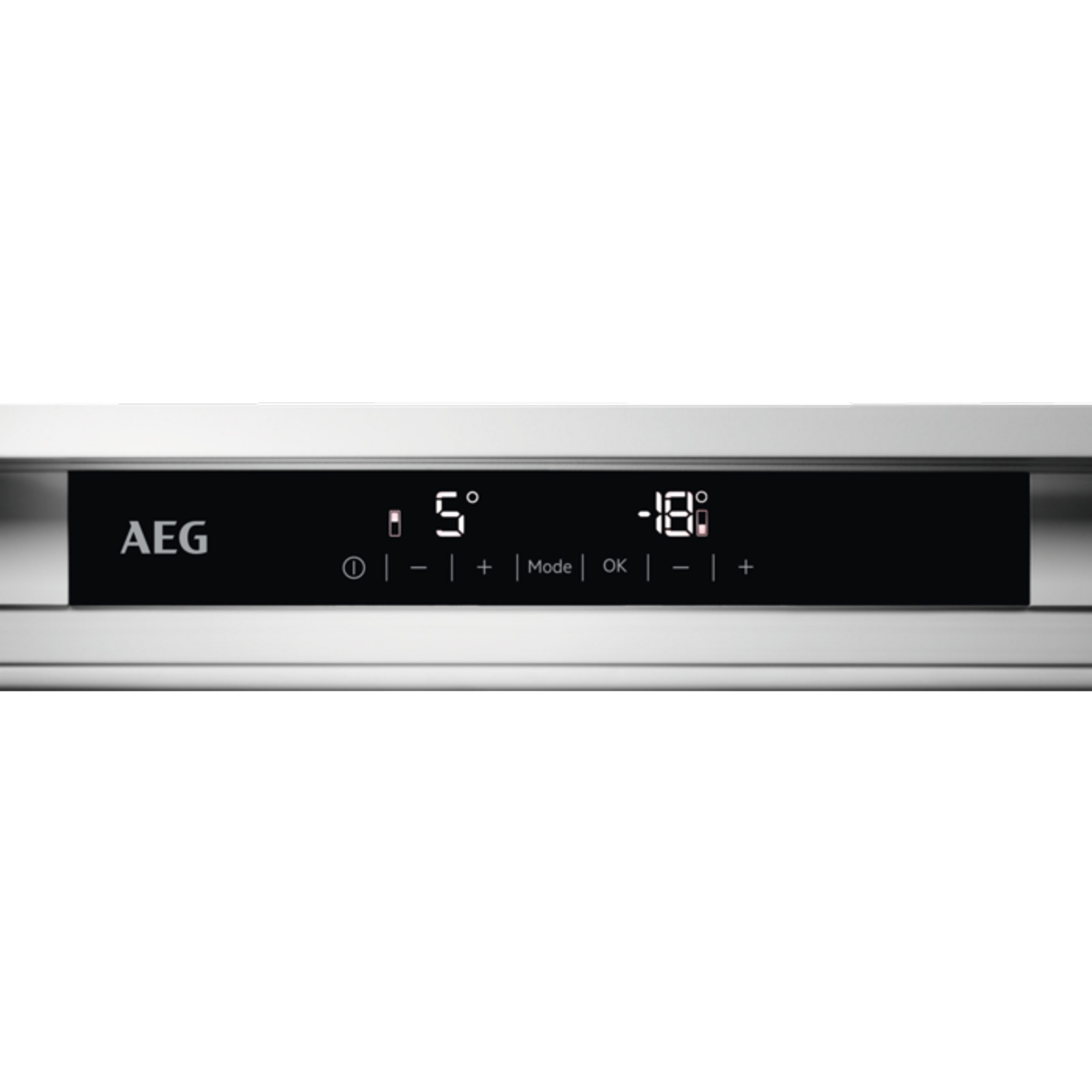 AEG Einbaukühlgefrierkombination SCE818E8MF, 177 cm hoch, 56 cm breit, NoFrost, Festtür