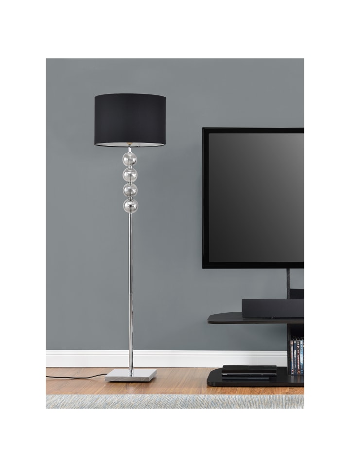 lux.pro Stehleuchte Spheridern in Schwarz (H)155cm (D)37.5cm günstig kaufen onesize