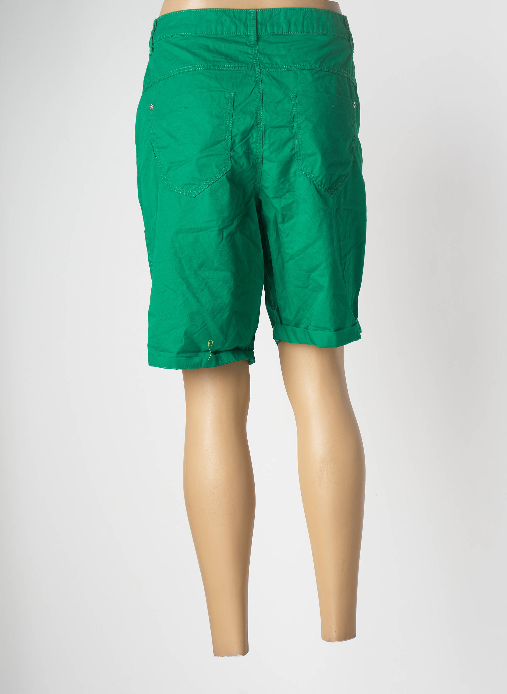 Street One Bermudas Femme couleur vert