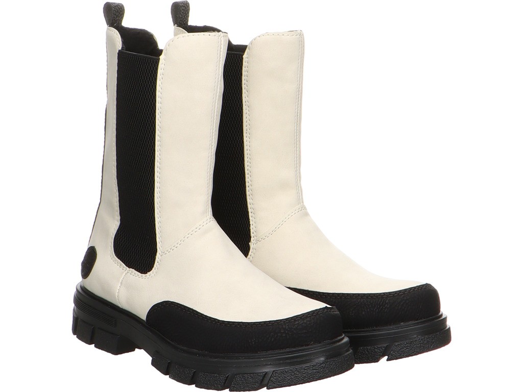 RIEKER Stiefeletten beige HWK Damen Stiefel