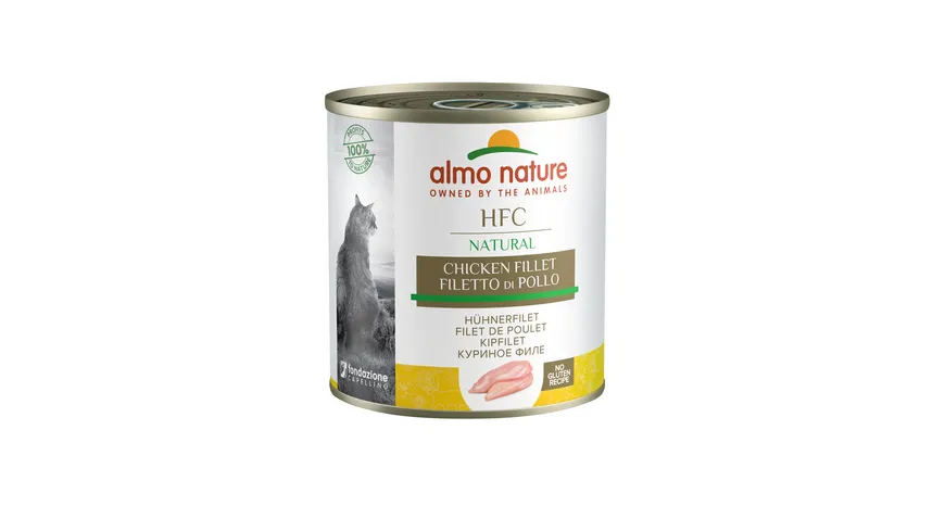 almo nature Katzennassfutter Cat Adult Natural Hühnerfilet 280 g