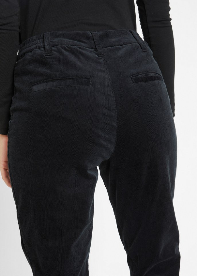 Stretch-Cordhose mit Bequembund