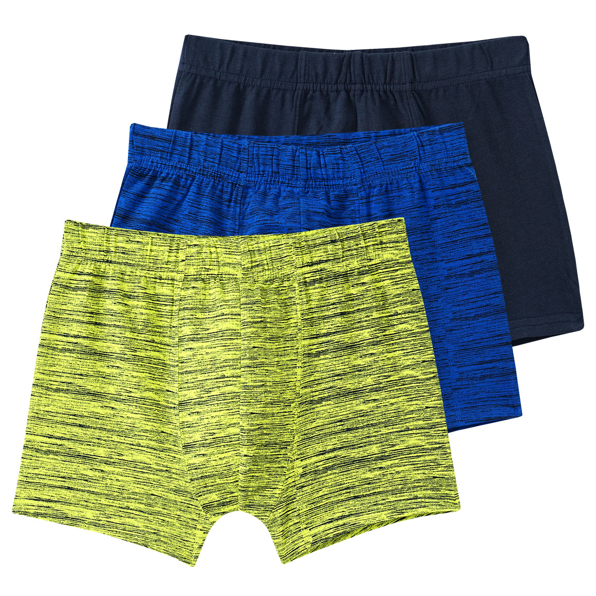 3 Jungen Boxer in Melange-Optik