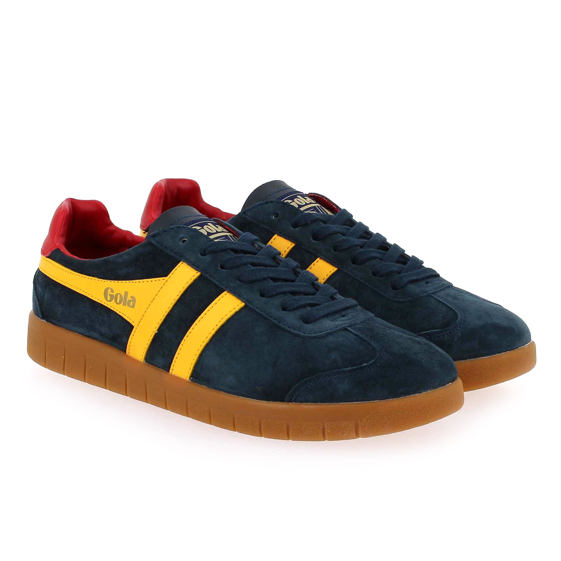 Gola  HURRICANE SUEDE CMB046 - Marine Jaune