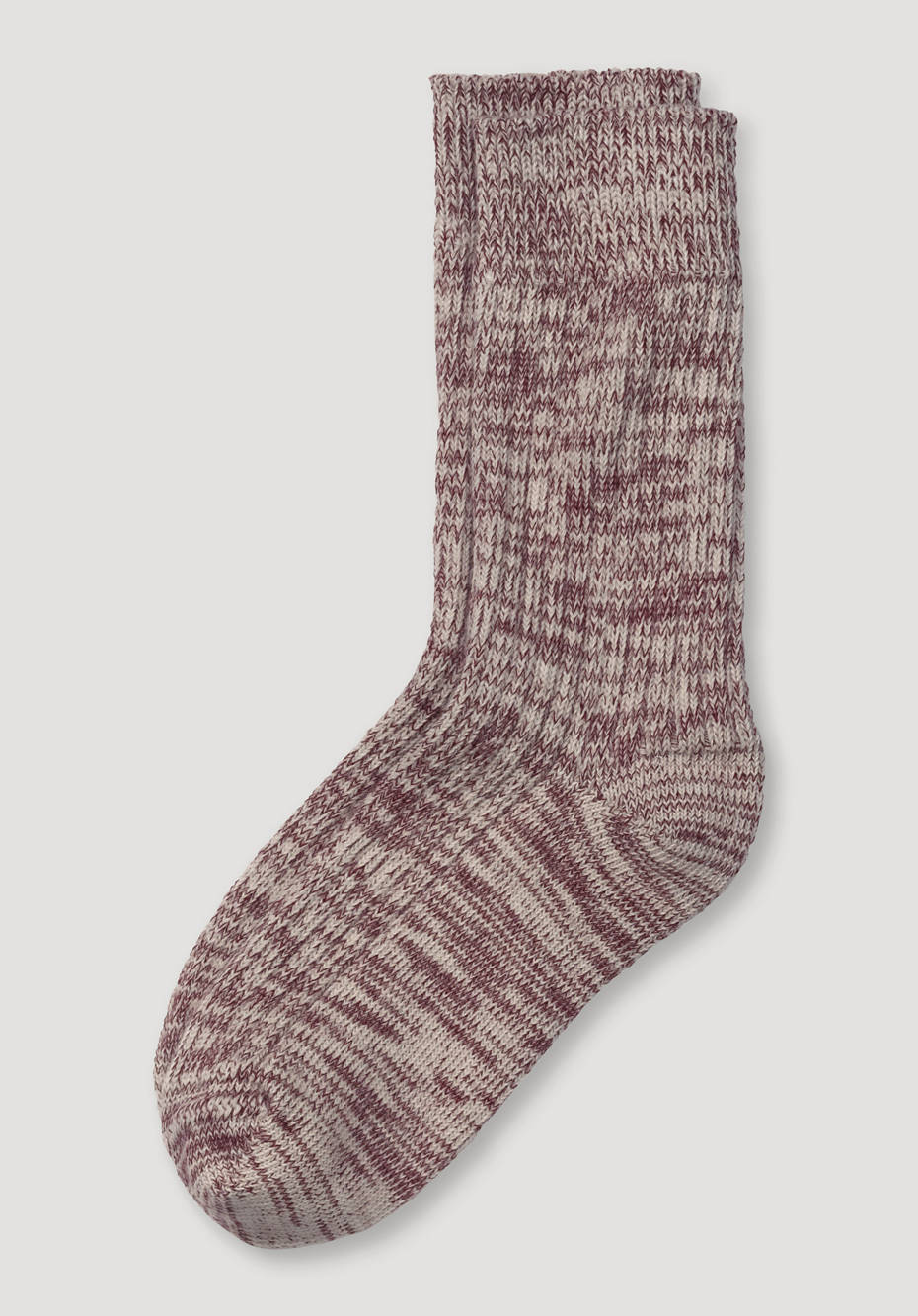 Unisex Freizeitsocke aus Bio-Baumwolle und Bio-Schurwolle
