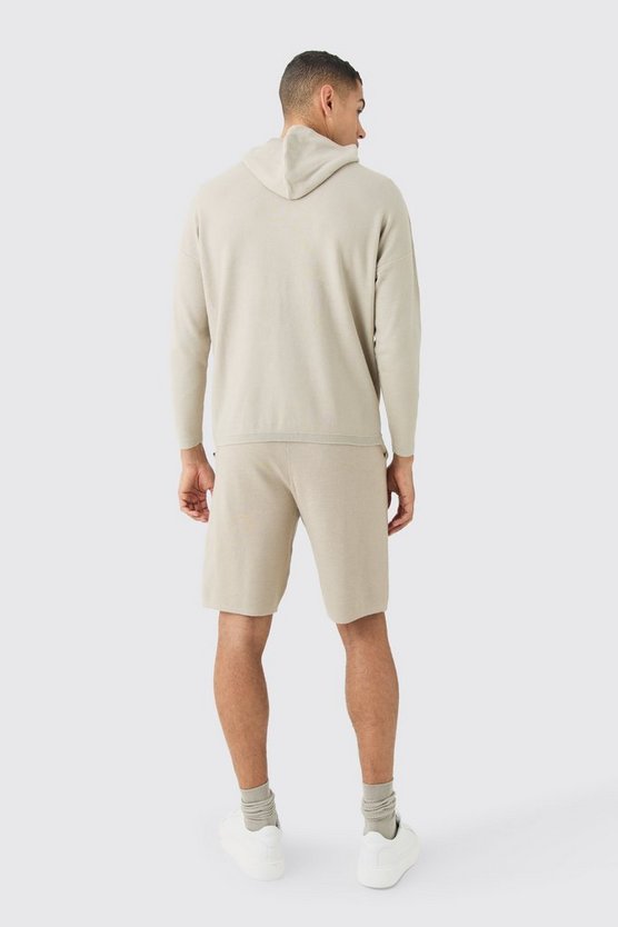 Strick-Hoodie