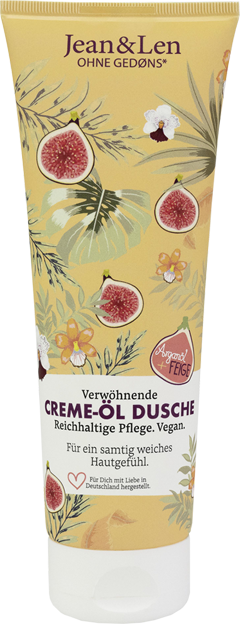 Jean&Len Creme-Öl Dusche Arganöl & Feige